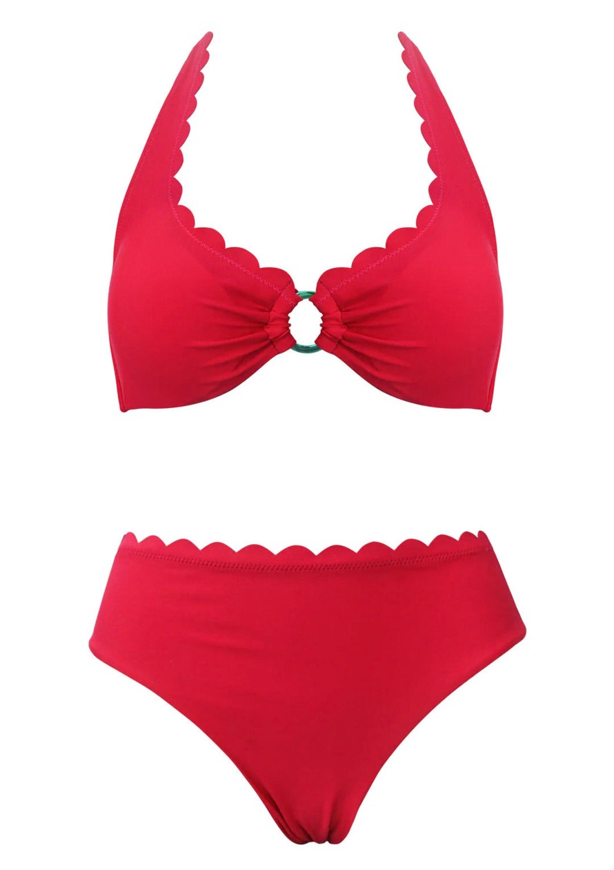 Accessories KAANDA | Kaanda Venus Uw Bikini Saet Red