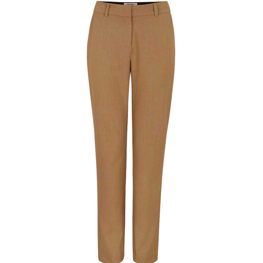 Underdele soft rebels | Soft Rebels Sr122-700 Vilja Mid Waist Pant Tiger'S Eye