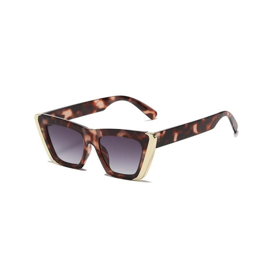 Accessories JUST D' LUX | Just D'Lux G17-0009 Solbriller Leopard