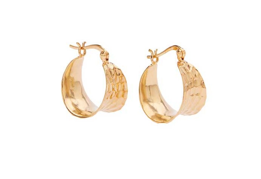 Accessories Pico | Pico Cleo Petit Hoop Gold Goldplated