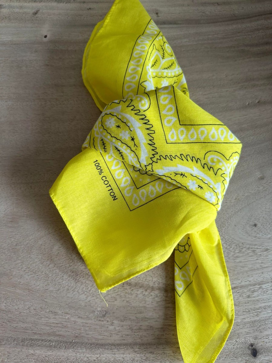 Accessories Engbork | By Engbork Holly Bandana Yellow