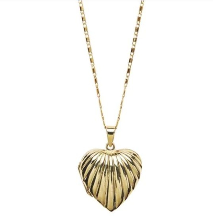 Accessories Pico | Pico J02002 Secret Love Necklace Guldbelagt