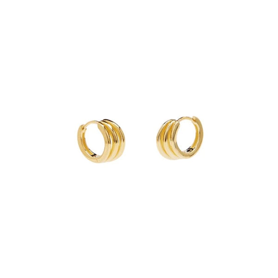 Accessories Pico | Pico Billie Hoops Gold