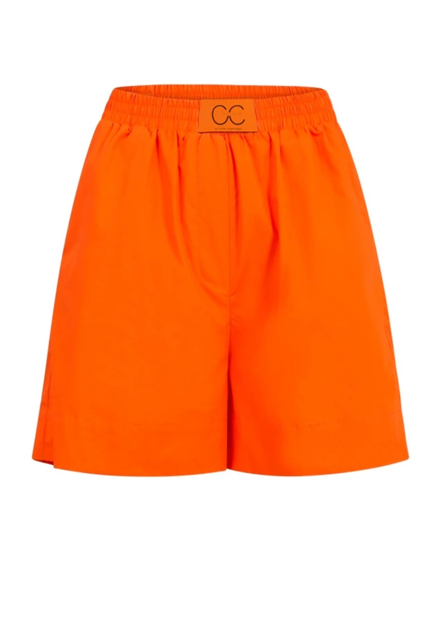 Underdele COSTER COPENHAGEN | Coster Cc Heart Shorts Orange