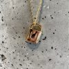 Accessories EMM COPENHAGEN | Emm Copenhagen Lock Letter Necklace U Guldbelagt Gold