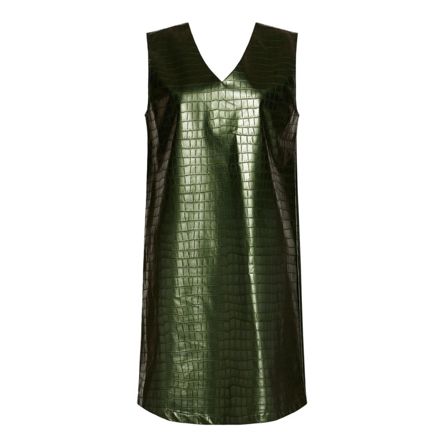 Overdele NOELLA | Noella Ingeborg Snake Dress Army