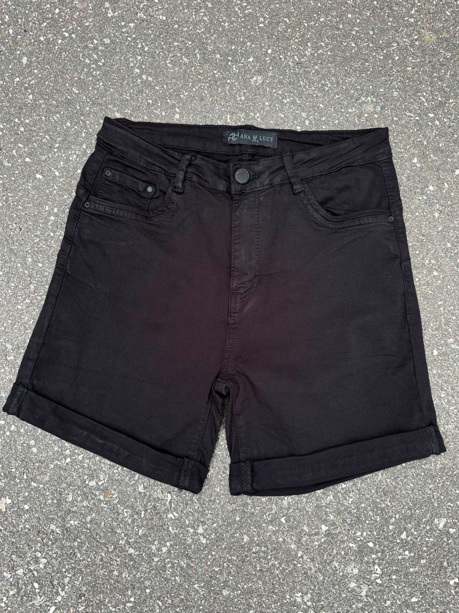 Underdele Engbork | By Engbork Ana Denim Shorts Black