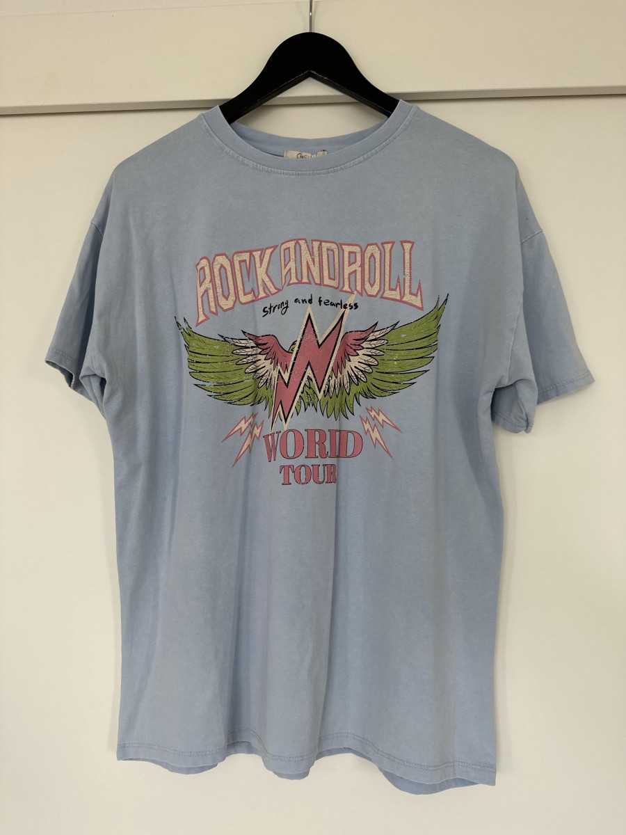 Overdele Engbork | By Engbork Rock And Roll T-Shirt Sky