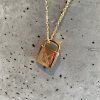 Accessories EMM COPENHAGEN | Emm Copenhagen Lock Letter Necklace X Guldbelagt Gold