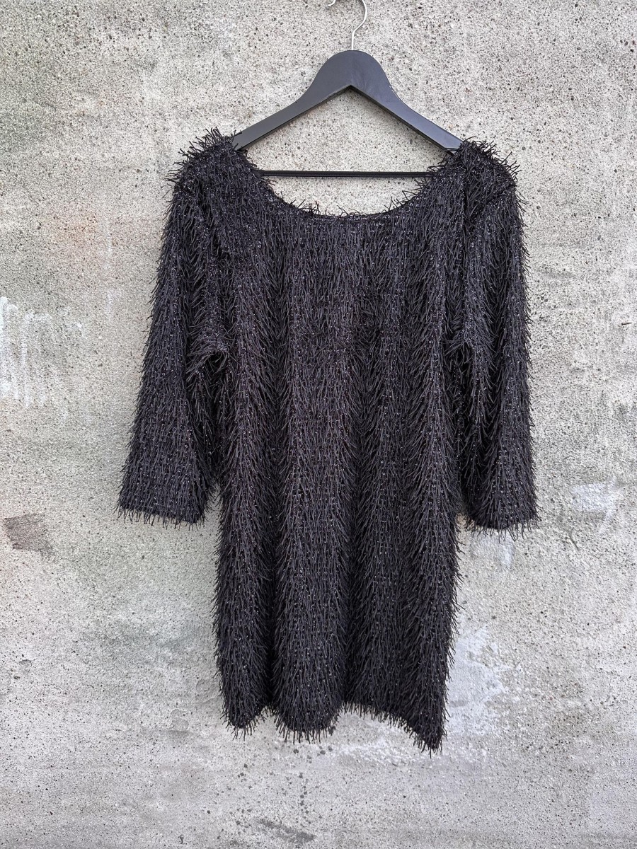 Overdele BOHO LOVE | Boho Love Kjole M. Trade Black Glitter