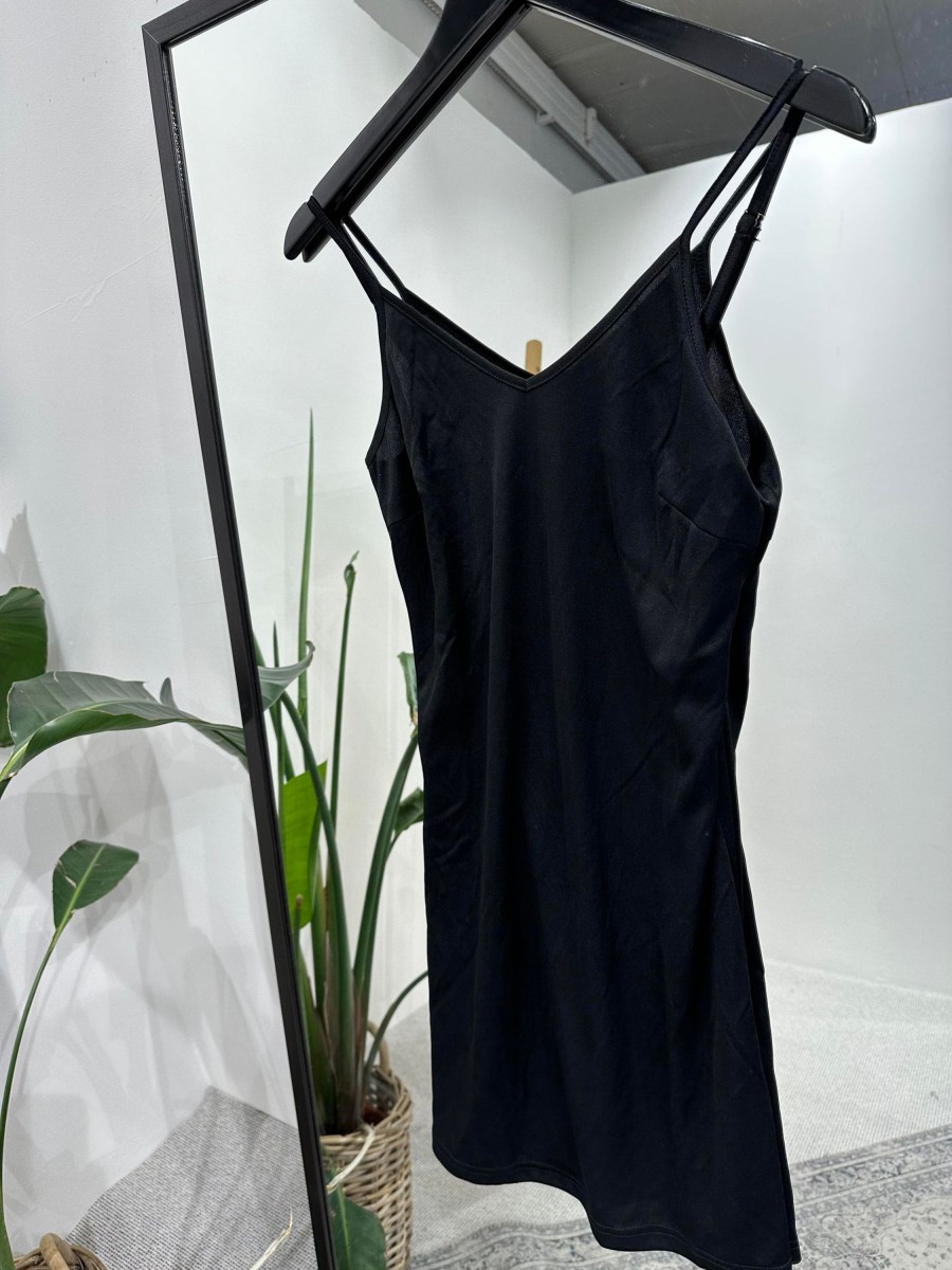 Overdele Engbork | By Engbork Slip Dress Black