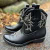 Fodtoj qnuz | Qnuz Odette Cowboy Boot Black