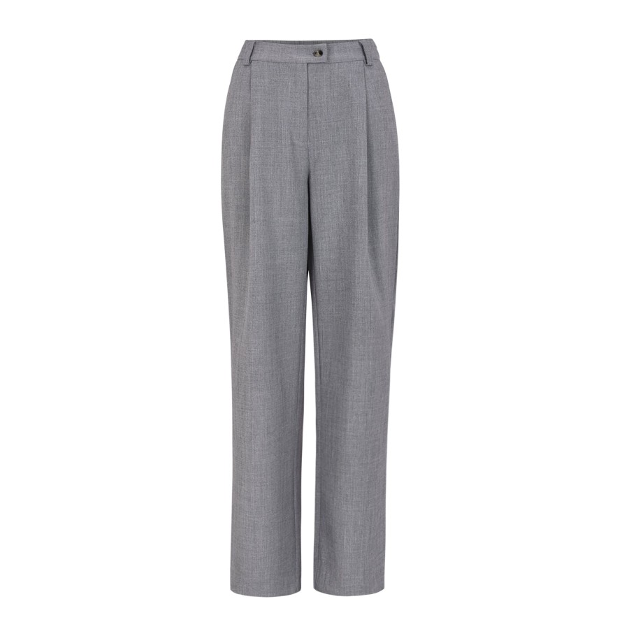 Underdele soft rebels | Soft Rebels Sr523-730 Sibylle Bukser Magnet Grey