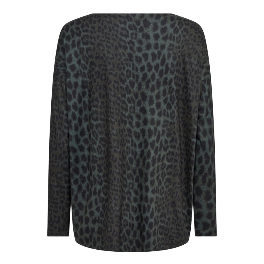 Overdele LIBERTÉ | Liberte 9504 Alma Ls Top Army Leo Army Leopard