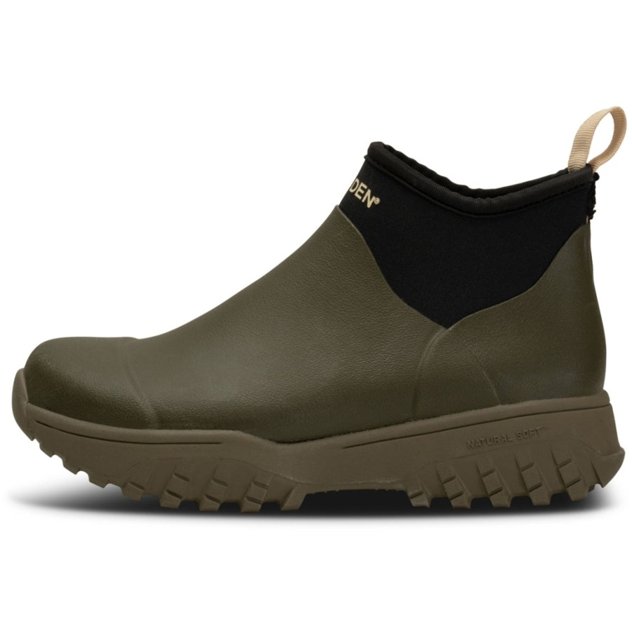 Fodtoj WODEN | Woden Wl965-864 Irene Waterproof Stovle Dark Olive