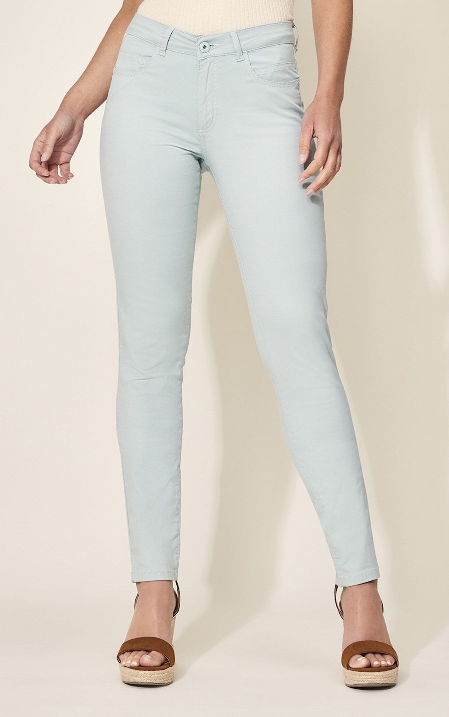 Underdele PARA MI | Para Mi 221.172001 Celine Jeans 619 Dreamy Mint