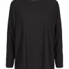 Overdele LIBERTÉ | Liberte 9354 Alma Ls Fleece Top Black