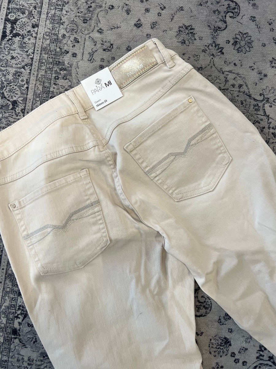 Underdele PARA MI | Para Mi 222.005221 Gwenn Jeans 227 Beige