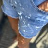 Underdele Engbork | By Engbork Hm6344 Denim Shorts Hw Blue Wash