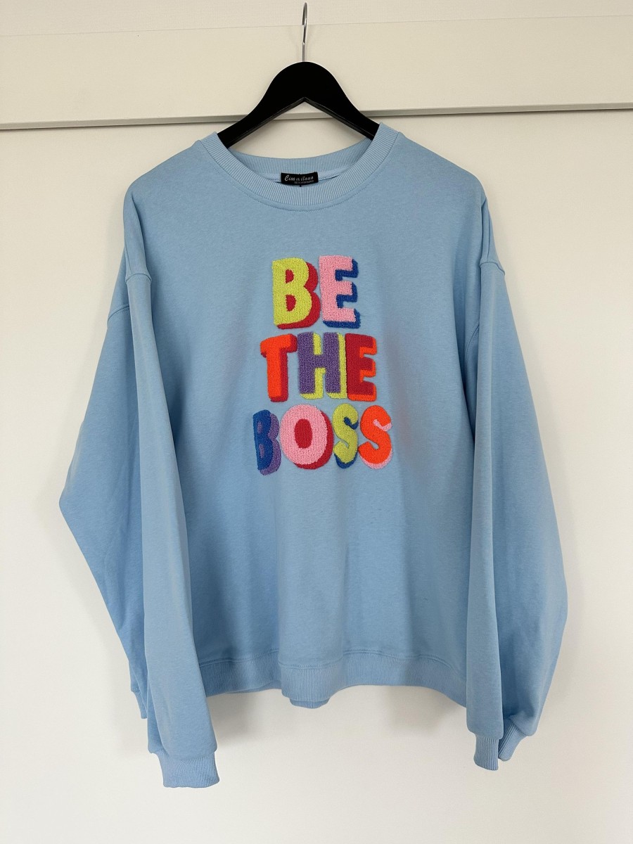 Overdele Engbork | By Engbork Boss Sweatshirt Light Blue