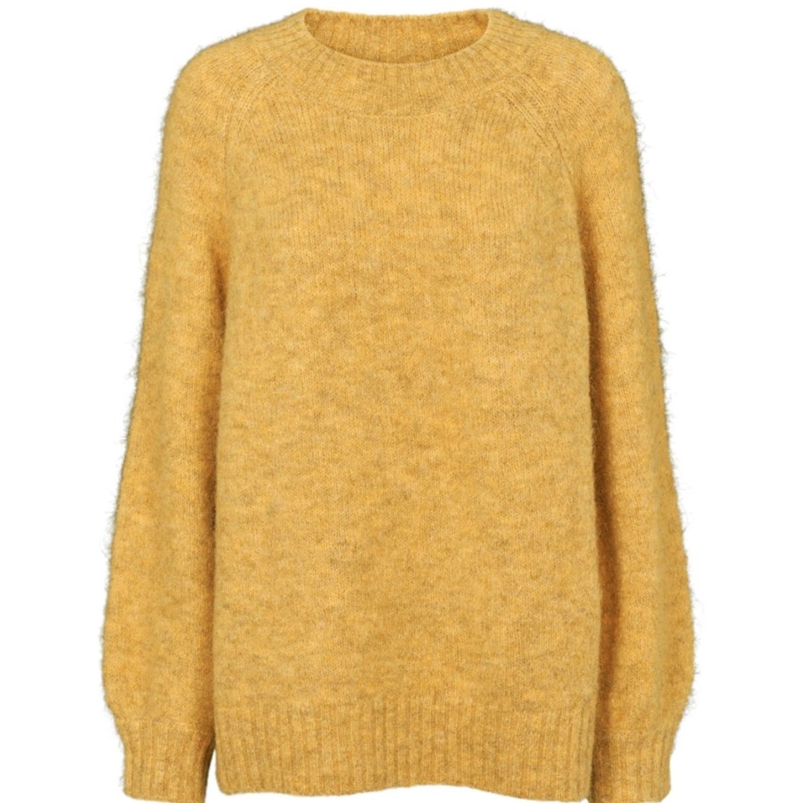 Overdele PREPAIR | Prepair 2444 Lotta Knit Mustard