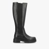 Fodtoj Shoedesign Copenhagen | Shoedesign Copenhagen Hasta La Vista Long Boot Black Black Leather