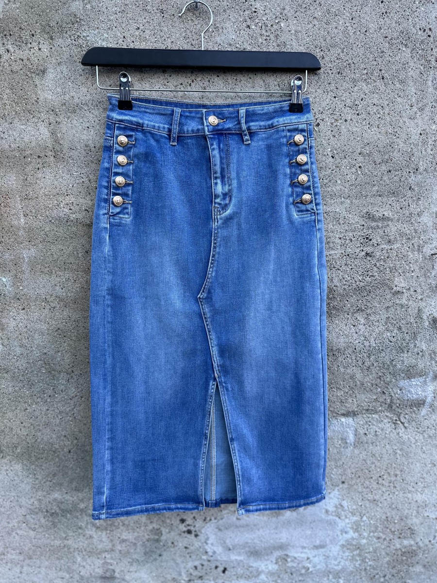 Underdele DEFINE | Define Maya Skirt Denim Blue