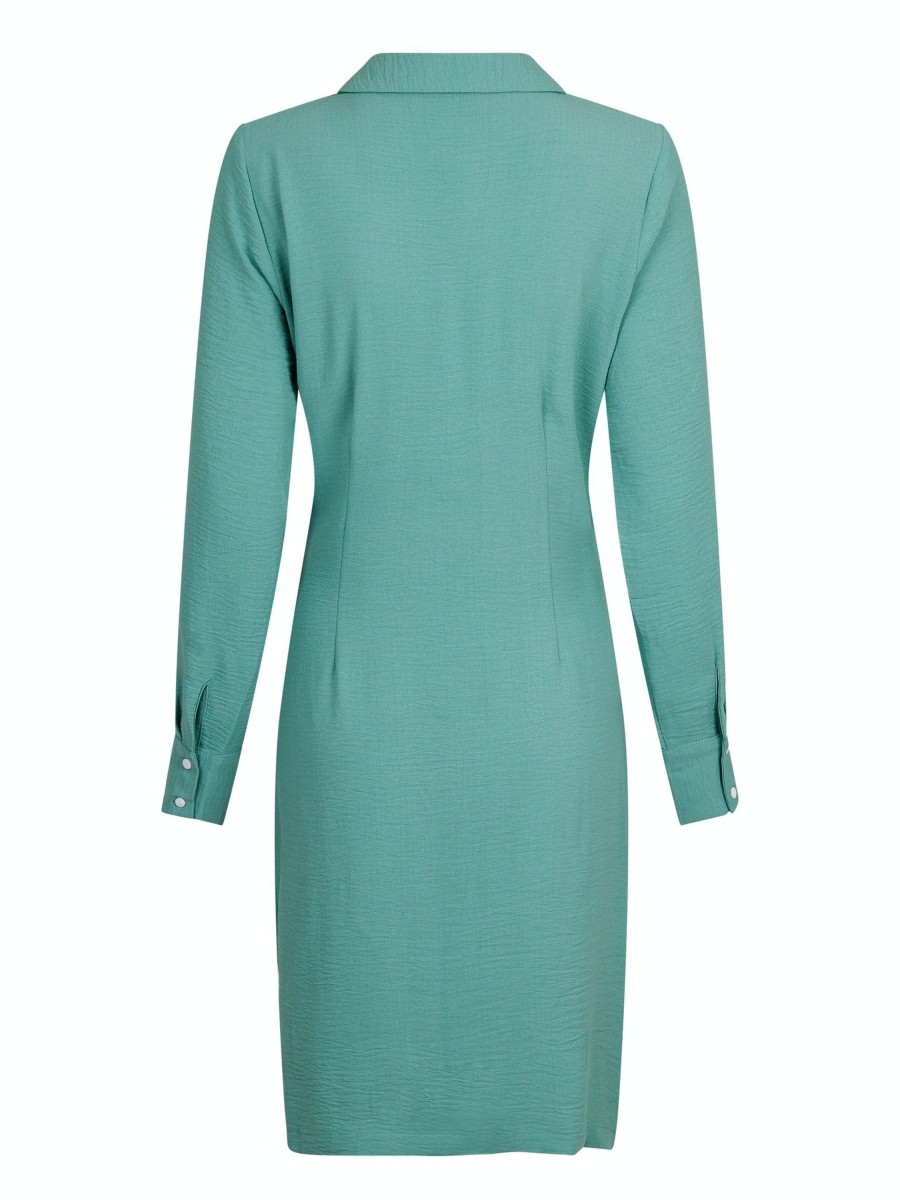 Overdele NEO NOIR | Neo Noir 158085 Rinny Dress Dusty Green