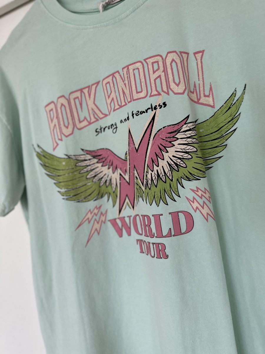 Overdele Engbork | By Engbork Rock And Roll T-Shirt Mint