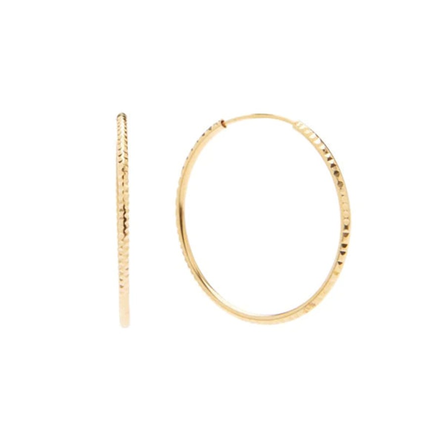 Accessories Pico | Pico Mackenzie Grande Hoop Gold Goldplated