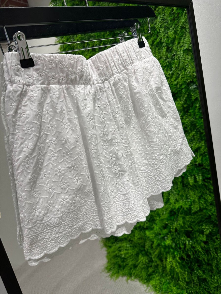 Underdele DESIGN BY LAERKE | Design By Laerke Shorts Broderi Anglaise Maria White