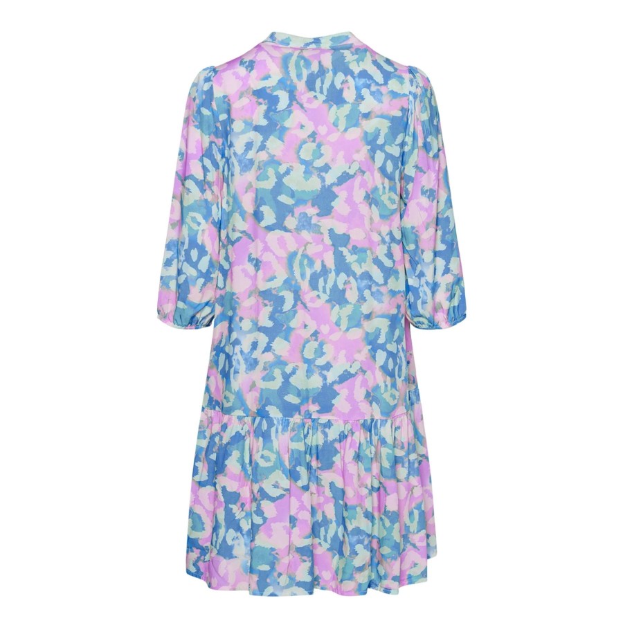 Overdele NOELLA | Noella Imogene Shirt Dress Lightblue/Pink