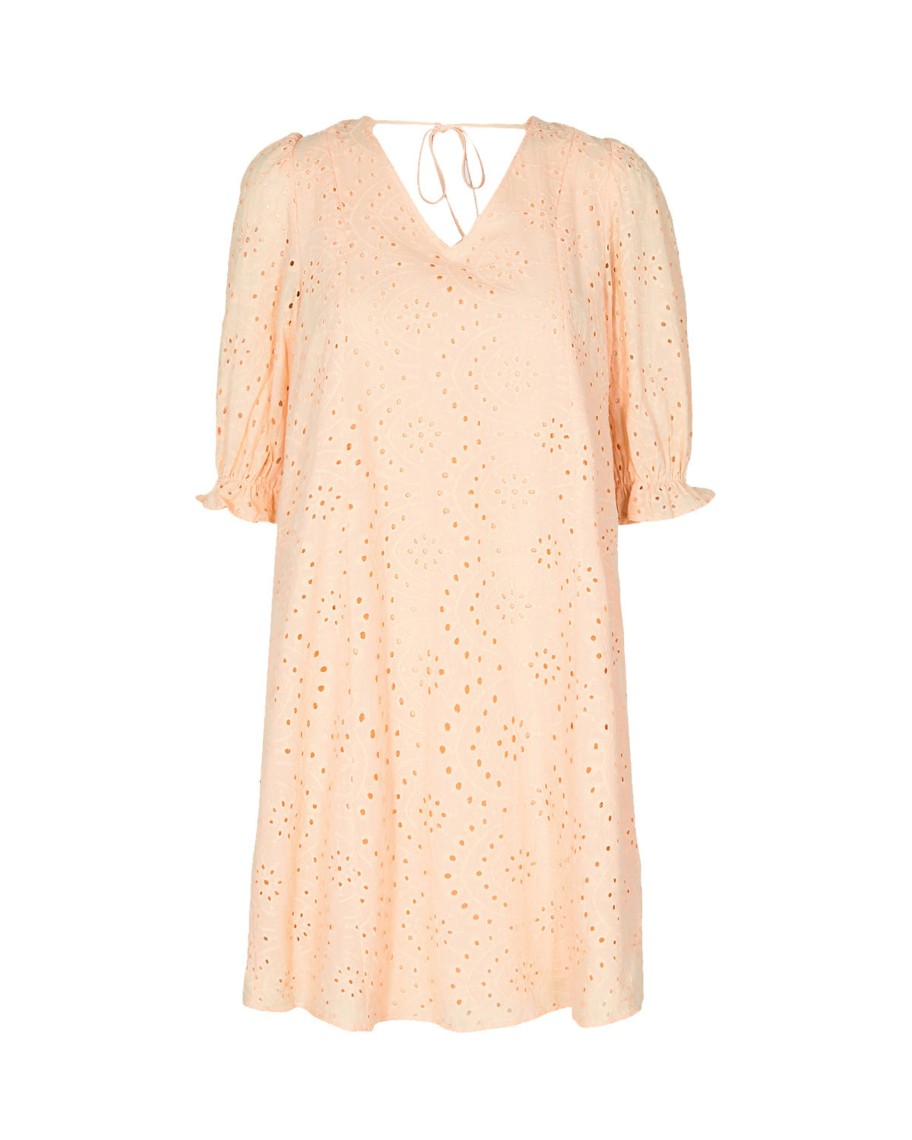 Overdele Moves | Moves 1718 Panila Dress Apricot Ice