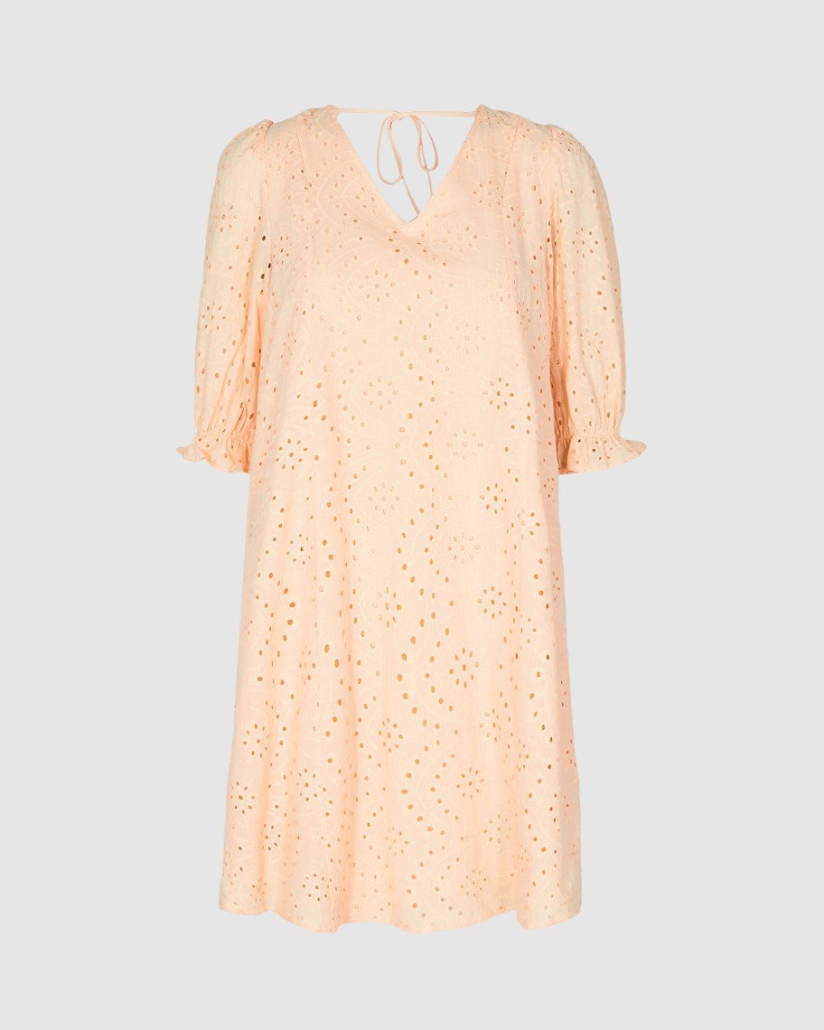 Overdele Moves | Moves 1718 Panila Dress Apricot Ice