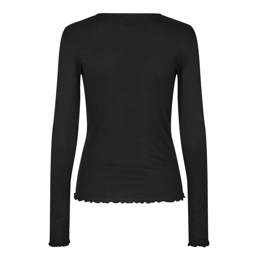 Overdele LIBERTÉ | Liberte 9914 Natalia Bluse Black