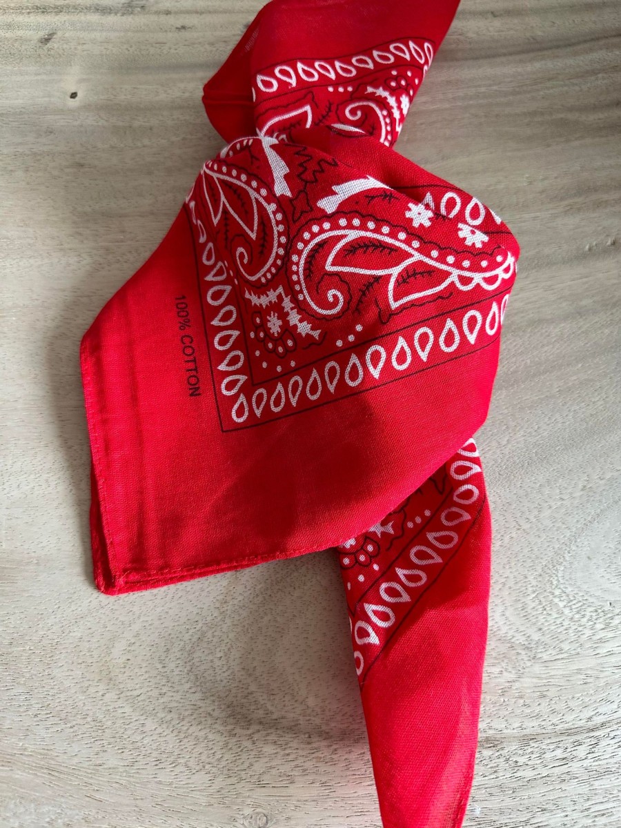 Accessories Engbork | By Engbork Holly Bandana Red