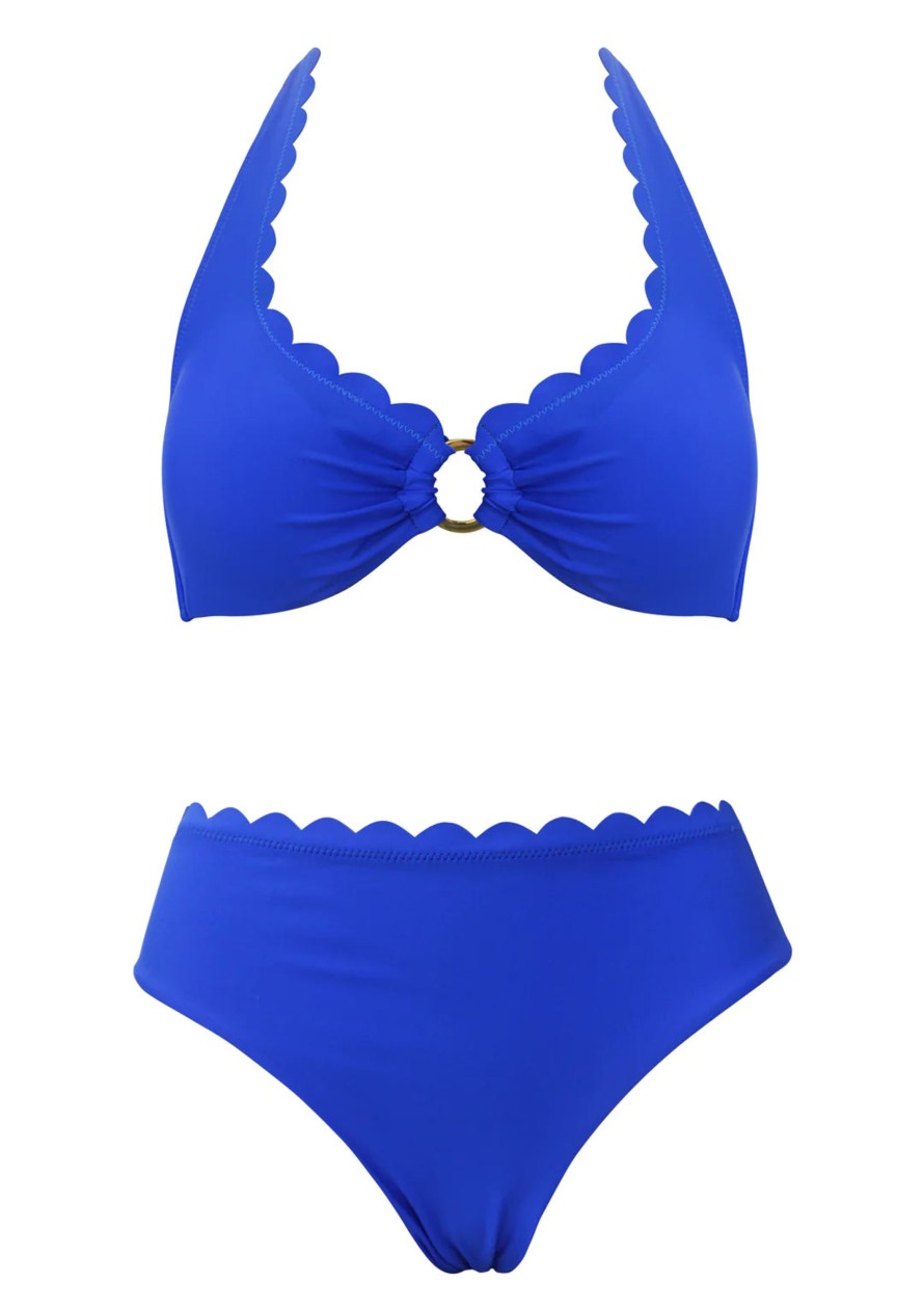 Accessories KAANDA | Kaanda Venus Uw Bikini Saet Blue