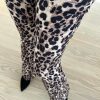 Underdele Engbork | By Engbork Helle Leggins Flare Leopard