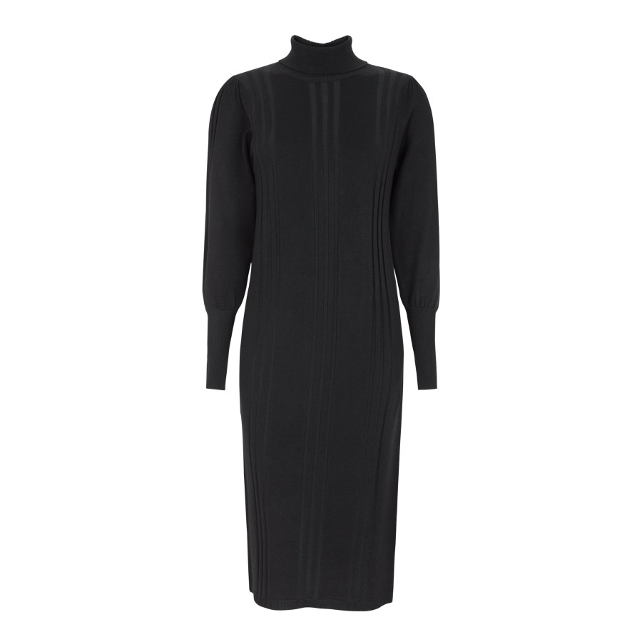 Overdele soft rebels | Soft Rebels 523-201 Morgan Rollneck Dress Black