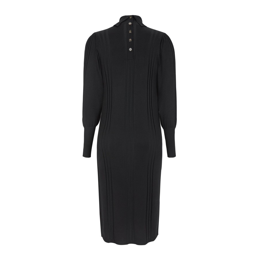 Overdele soft rebels | Soft Rebels 523-201 Morgan Rollneck Dress Black