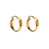 Accessories Pico | Pico Q01015 Carla Hoop Gold Goldplated