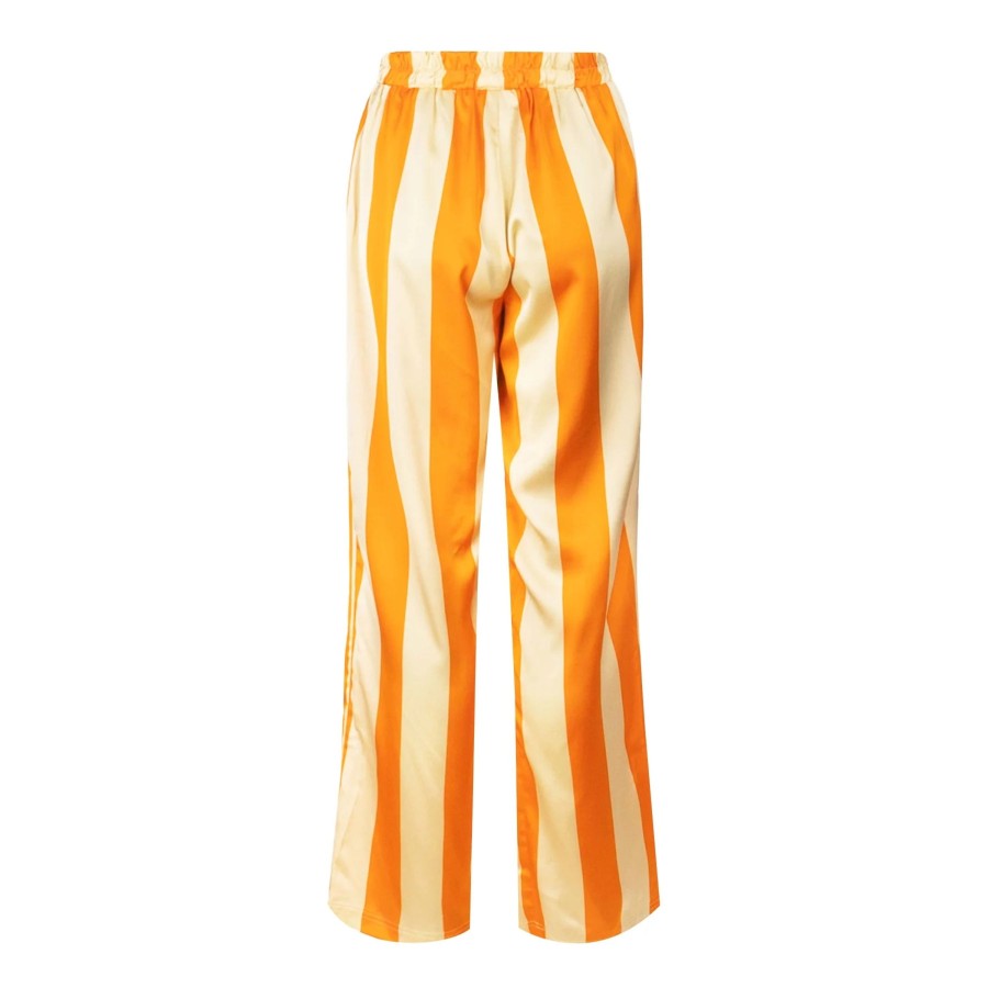 Underdele LIBERTÉ | Liberte 21594 Felina Bukser Orange Gold Stripe