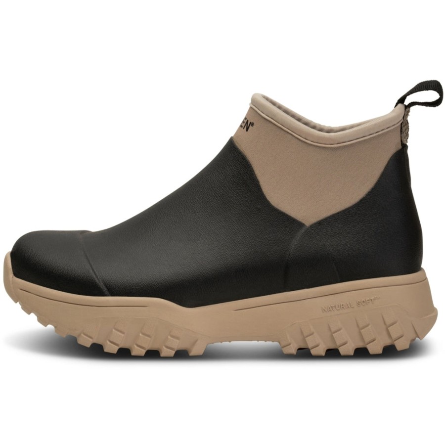 Fodtoj WODEN | Woden Wl965-864 Irene Waterproof Stovle Coffee Cream Black/ Coffee Cream