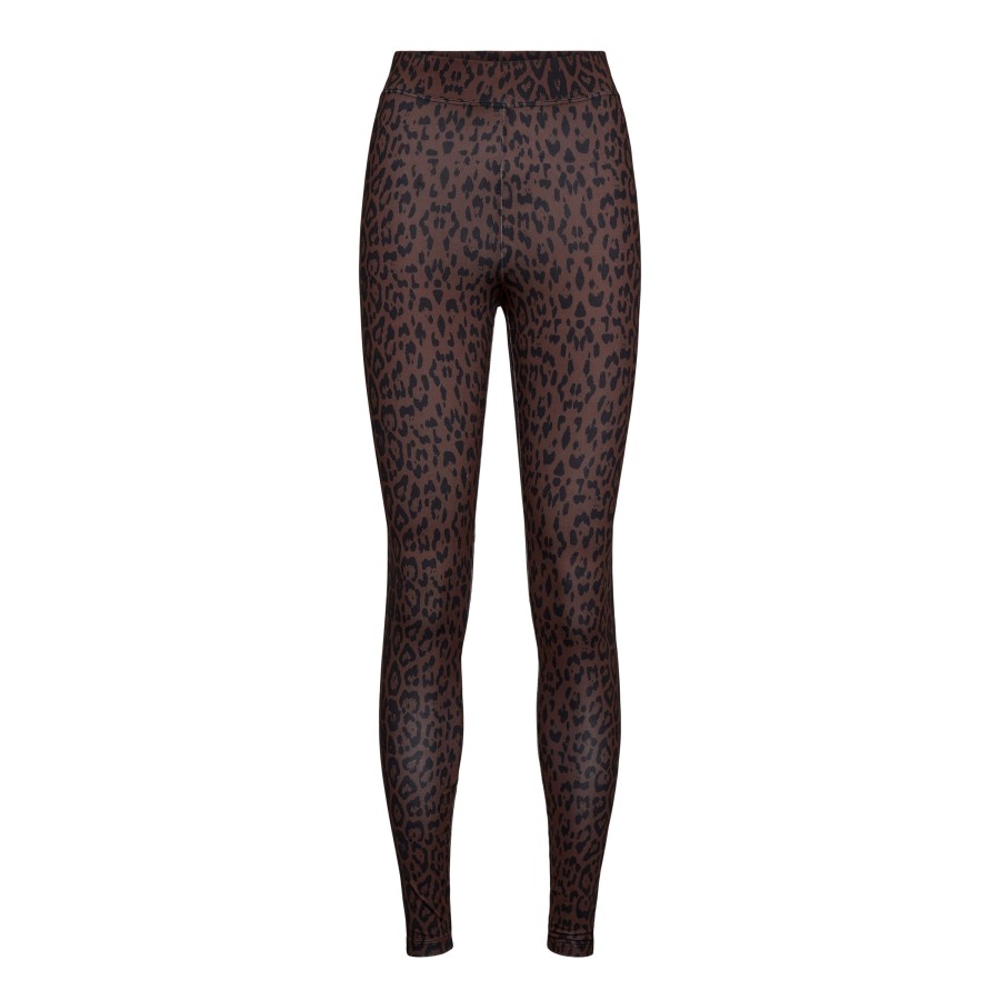 Underdele LIBERTÉ | Liberte 21305 Lotus Leggings Brown Black Leo Brown/Black