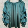 Overdele Engbork | By Engbork Ofelia Bluse Emerald